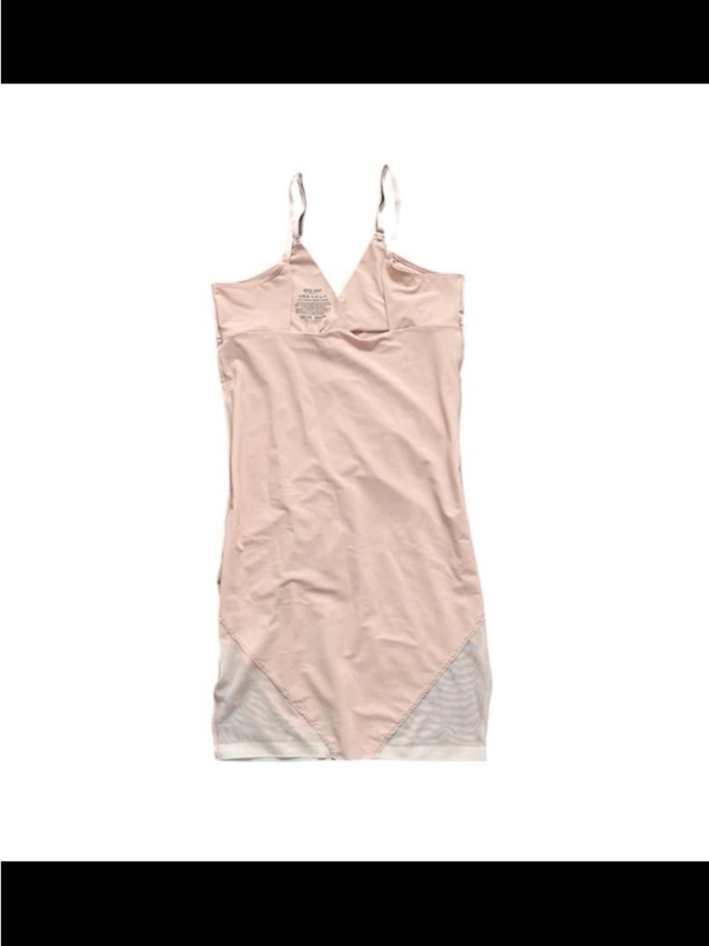 Red Hot by Spanx Nude Open Bust Shaping Slip Size Large 10211R